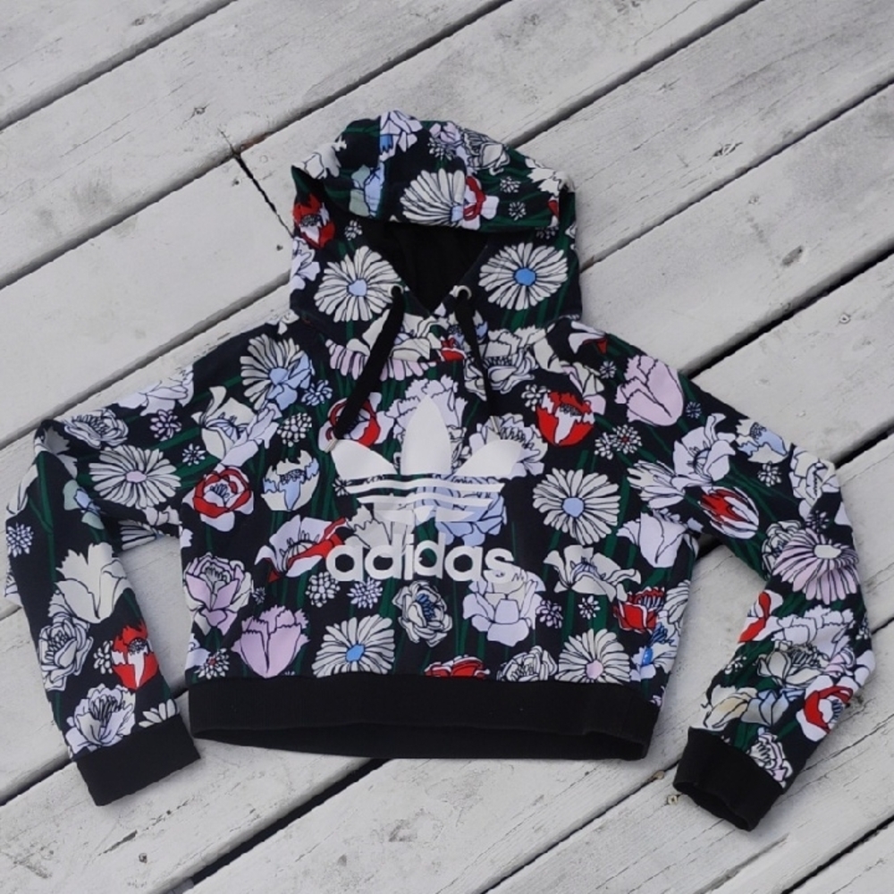 Adidas Floral Hoodie